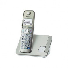 Telefon DECT Panasonic KX-TGE210FXN Tastatura cu Iluminare Timp Convorbire pana la 16 ore Argintiu foto