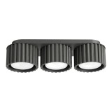Plafonieră Aura 3 Negru Gx53