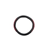 Husa volan imitatie piele si silicon rosu marime M Cod: WK-1405 Automotive TrustedCars, Oem