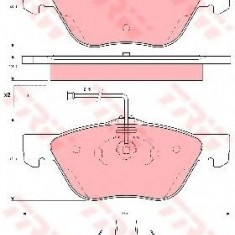 Set placute frana,frana disc ALFA ROMEO 156 (932) (1997 - 2005) TRW GDB1602