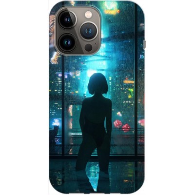 Husa compatibila cu Apple iPhone 13 Pro Max model Cyberpunk, Silicon, TPU, Viceversa foto