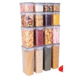 Set 16 cutii de depozitare pentru bucatarie, Flippy