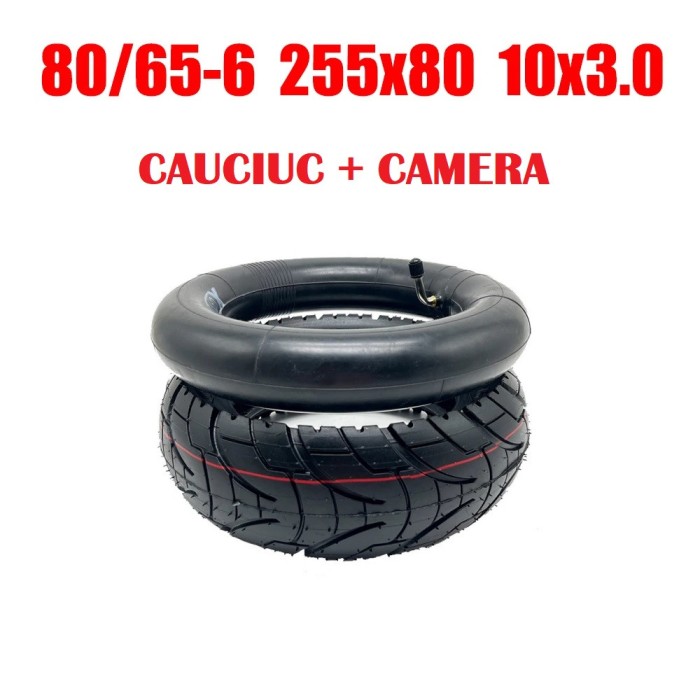 Cauciuc 10x3 + camera KUGOO M4 Dualtron VICTOR LUXURY EAGLE Speedway 4 Zero 10X