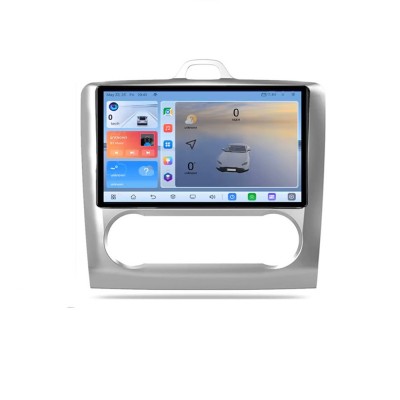 Navigatie Ford Focus clima automata C-140-automatic Android 8 Core 2.2 Ghz 8+128 Qled 1K ADAS 4G LTE GPS 360 KIT-140-automatic+EDT-E409V3 CarStore Tec foto