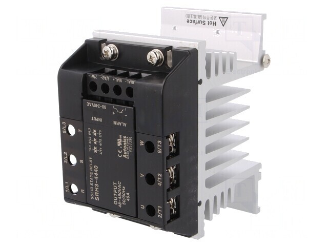 Releu Semiconductor 40A 3-fazat 48-480VAC