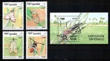 Cambodge 1993 - Insecte, serie si colita neuzata