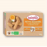 Biscuiti Bio pentru dentitie cu ulei de portocal dulce, +8 luni, 120 g, BabyBio