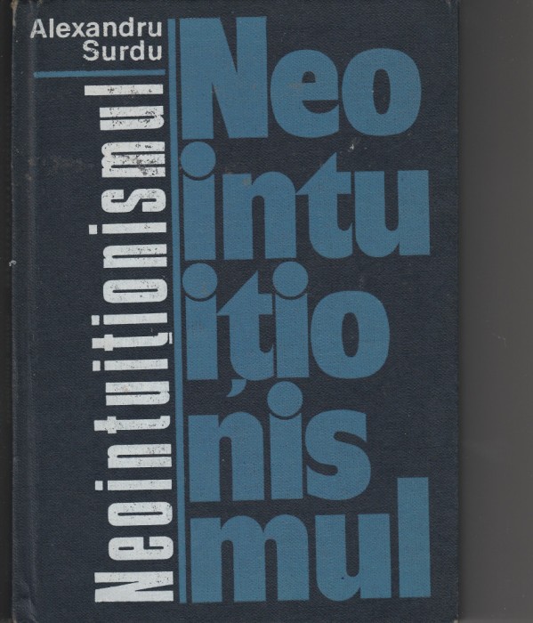 A. Surdu Neointuiționismul