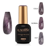 Cumpara ieftin Oja Semipermanenta LUXORISE MAGNETICA - ThermoCharm, Truffle Twilight 10ml