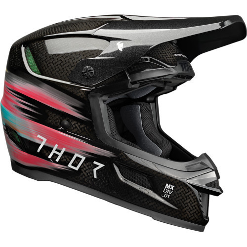 Casca cross/atv Thor Reflex Theory Carbon, culoare negru/multicolor, marime L Cod Produs: MX_NEW 01107500PE