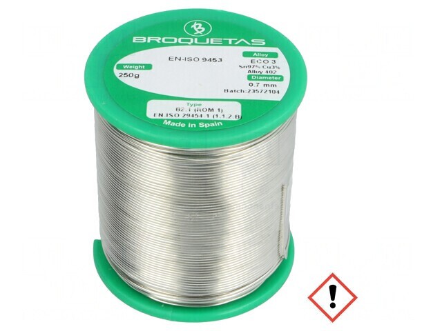 S&acirc;rmă de lipit fără plumb 0,7mm 250g
