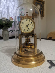 Pendula,ceas de semineu,cu fir torsiune,GUSTAV BECKER,1912,cu garantie foto