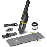 Aspirator de mana compact Karcher CVH Anniversary Edition 1.198-355.0, 100 W, 2.5 Ah, Filtru HEPA 12, autonomie 20 min (max), statie de incarcare, neg