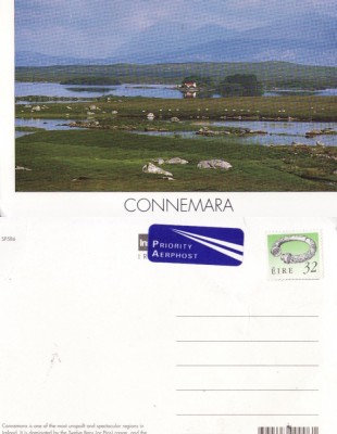 Ilustrata Irlanda- Connemara foto