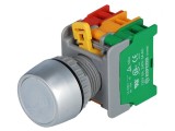 Comutator Buton Apăsare 22mm 1NC 1NO