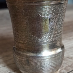 Pahar din argint 1867