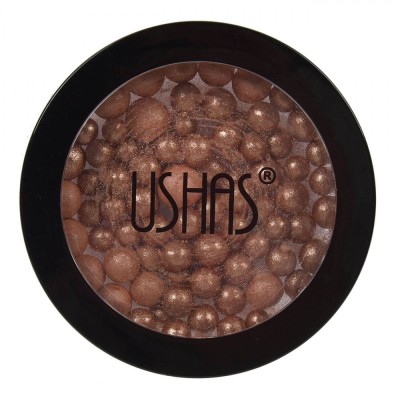 Fard de Obraz Compact, Ushas, Perle, Capacitate 12g, Bronz foto