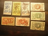 Serie mica Coasta de Fildes 1906 colonie franceza , 8 valori stampilate