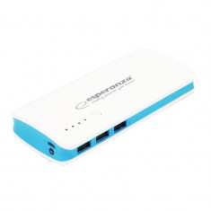 Acumulator extern Radium Esperanza, 8000 mAh, 3 x USB foto