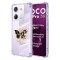 Husa antisoc pentru xiaomi poco m7 pro 5g - airbag tpu, col&Egrave;uri ranforsate- butterfly auriu