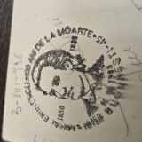 Carte postala Constanta , stampila EMINESCU