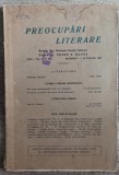 Preocupari literare// 1 octombrie 1936