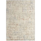 Covor Model Calvin Klein ECH06, Marime 97 x 152 cm, Crem, Gri, Ivory, Inaltime Fir 6 mm, Antialergic, Polipropilena si Poliester, Living, Dormitor, Su