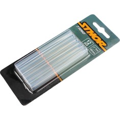 Set 12 batoane plastic pentru pistoale de lipit 7x100 mm STHOR