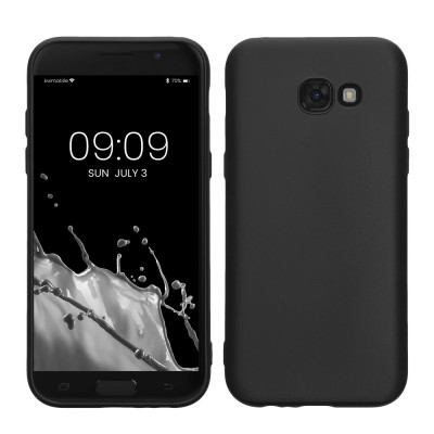 Husa pentru Samsung Galaxy A5 (2017), Silicon, Negru, 40717.47 foto