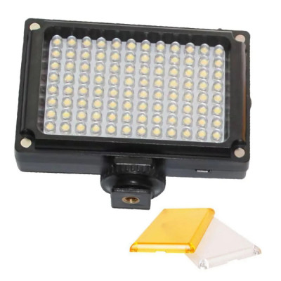 9LED Cameră video Lumină reflector Selfie portabilă Focus Lumină de umplere cu H foto