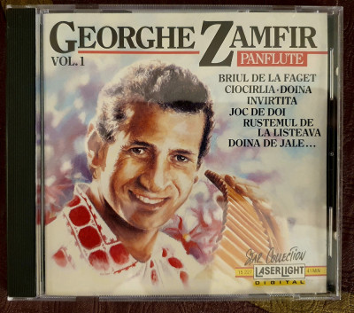 CD Gheorghe Zamfir. Panflute Vol 1, original USA, 1990 foto