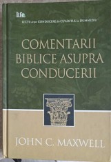 COMENTARII BIBLICE ASUPRA CONDUCERII-JOHN C. MAXWELL-248313 foto