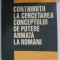 CONTRIBUTII LA CERCETAREA CONCEPTULUI DE PUTERE ARMATA LA ROMANI - CONSTANTIN OLTEANU