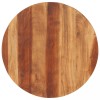 VidaXL Blat de masă rotund, 70 cm, 15-16 mm, lemn masiv de acacia