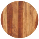VidaXL Blat de masă rotund, 70 cm, 15-16 mm, lemn masiv de acacia