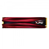 SSD ADATA, XPG GAMMIX S11 Pro, 1 TB, M.2, PCIe Gen3.0 x4, 3D TLC Nand, R/W: 3500/3000 MB/s, &quot;AGAMMIXS11P-1TT-C&quot;