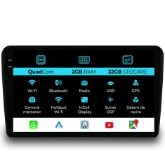 Navigatie Dedicata Audi A3 8P (2003-2013), 9Inch, 2Gb Ram, 32Gb Stocare, Carplay