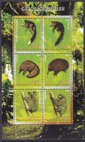 DB1 Fauna Congo Pangolin Koala MS MNH, Nestampilat