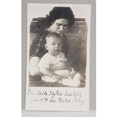 CONTESA SOPHIE , NASCUTA CONTESA DE HOHENBERG , CARTE POSTALA ILUSTRATA , MONOCROMA , NECIRCULATA , PERIOADA PRIMULUI RAZBOI MONDIAL
