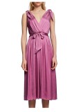 Cumpara ieftin Rochie de satin fara maneci ESPRIT 043EO1E334-506, violet, D 40 - OUTLET