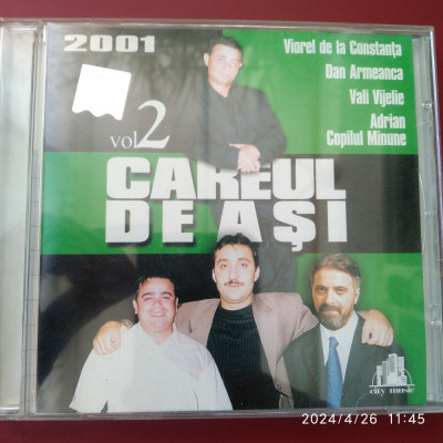 -Y- CD ORIGINAL CAREUL DE ASI VOL 2 DAN ARMEANCA , VALI VIJELIE , ADRIAN( NM - ) foto