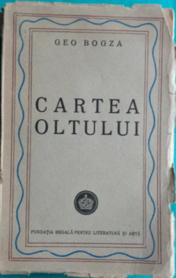 Geo Bogza - Cartea Oltului, princeps, 1945 T11 foto