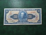 BRAZILIA 200 CRUZEIROS 1964 SUPERBĂ