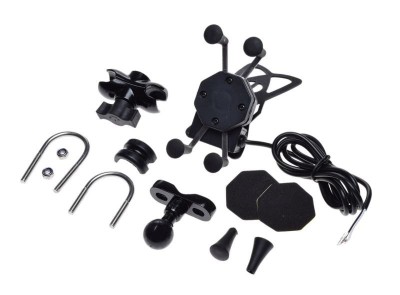 Suport telefon + priza USB tip RAM, universal Cod Produs: MX_NEW AA99928 foto