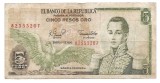 Columbia 5 Pesos Oro 01.01.1980 - 82353207, P-406f
