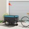 vidaXL Remorcă pentru biciclete, negru și albastru, 45 kg, fier 94114