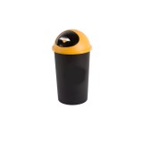 Cos de gunoi Tontarelli Small Hopp, 25 L, galben, Plastor Trading