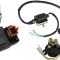 Bobina Inductie + CDI + Releu Pornire + Bujie ATV A7TC 150cc