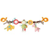 Jucarie carucior-Animalute vesele PlayLearn Toys, Fehn