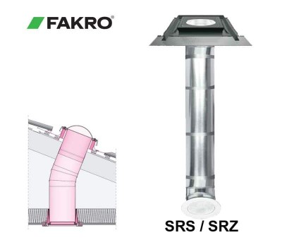 Tunel solar de lumina rigid FAKRO SRS / SRZ foto